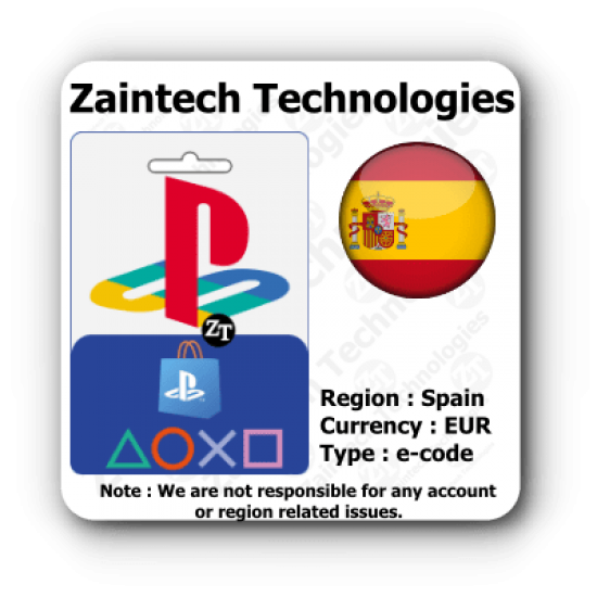 €20 PlayStation Spain Region