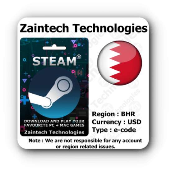 $10 Steam Bahrain Region