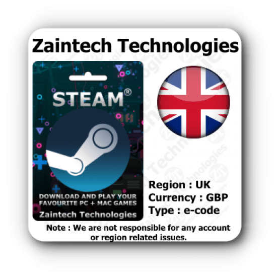 £25 Steam UK Region
