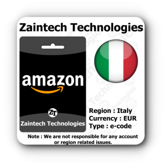 €3 Amazon Italy Region