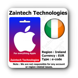 €10 iTunes Gift Card - Ireland Region