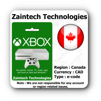 CAD 15 Xbox Canada CAD 15 Xbox Canada