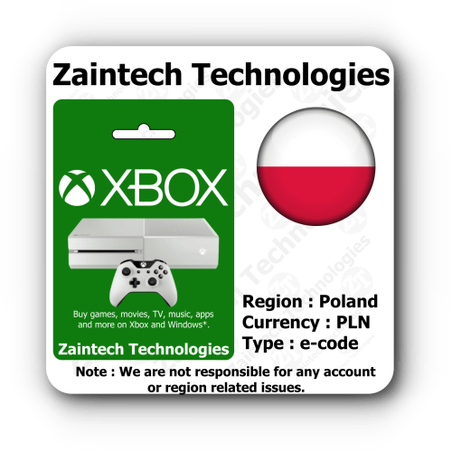 PLN 50 Xbox Poland PLN 50 Xbox Poland