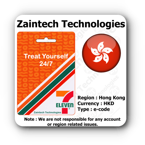Buy 7-Eleven Gift Card Hong Kong | Instant Digital Delivery