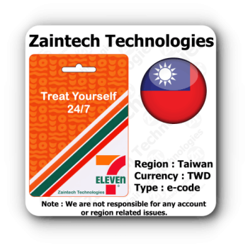 7-Eleven Gift Card Taiwan