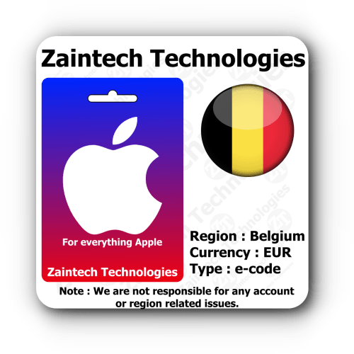 Apple Gift Card Belgium Digital Code
