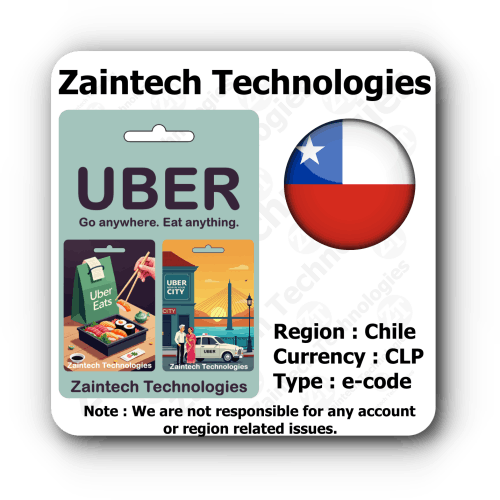 Buy Uber & Uber Eats Chile Gift Card Online