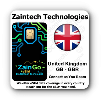 ZainGo eSIM United Kingdom