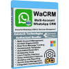 WaCRM - Multi-Account WhatsApp CRM