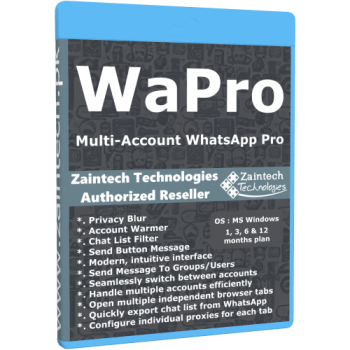 WaPro - Multi Account WhatsApp Pro (WaCRM) WaPro - Multi Account WhatsApp Pro (WaCRM)