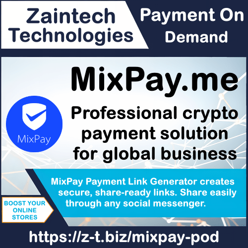 MixPay Payment On Demand Link Generator MixPay Payment On Demand Link Generator