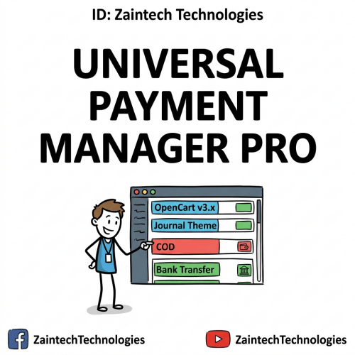 Universal Payment Manager Pro for OpenCart