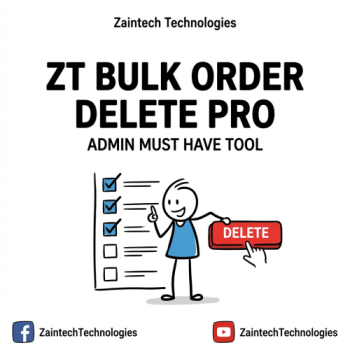 ZT Bulk Order Delete Pro for OpenCart 3