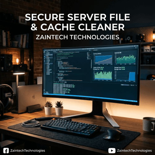 Secure Server File & Cache Cleaner