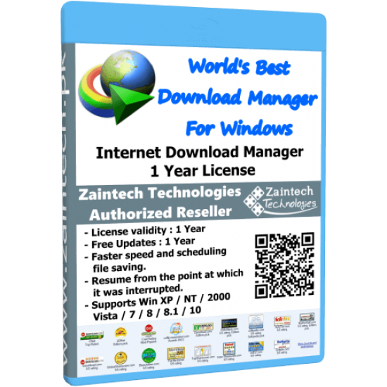 Internet Download Manager - 1 Year License