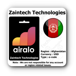 $10 Airalo eSIM Top up - Afghanistan Region